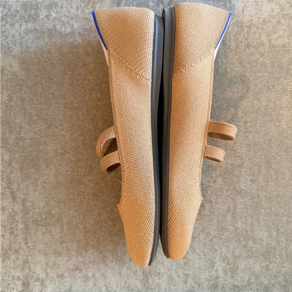 Rothy's Double Buckle Mary Jane Flats - Java Chip - Picture 4 of 8